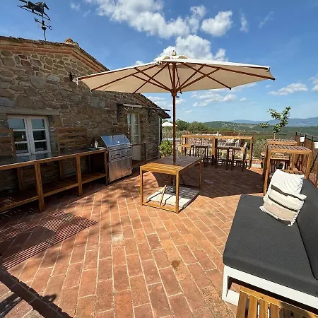 Appartamento Tuscan Oasis Luxury Villa, & Heated Pool Ciggiano